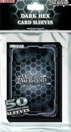 Yu-Gi-Oh! - Dark Hex Protector Card Sleeves (50 Count)
