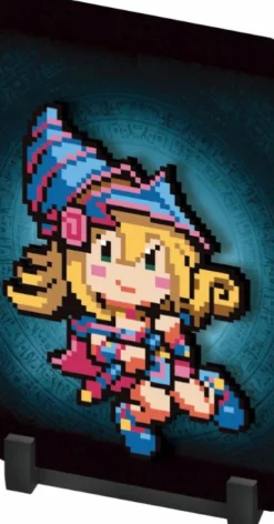 Yu-Gi-Oh! - Dark Magician Girl FiGGYZ Pixel Art 4.3" PVC Magnet