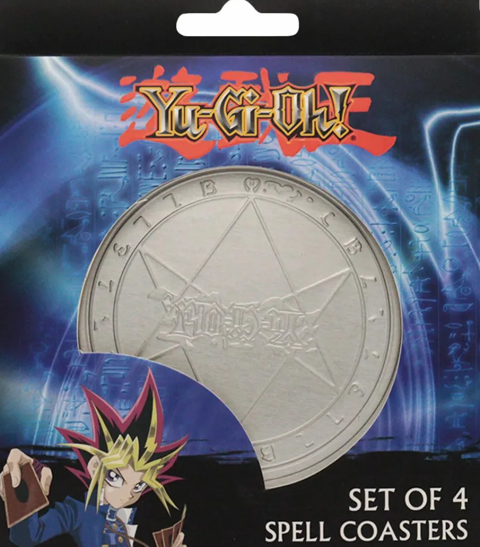 Yu-Gi-Oh! - Embossed Metal Coasters 4-Pack