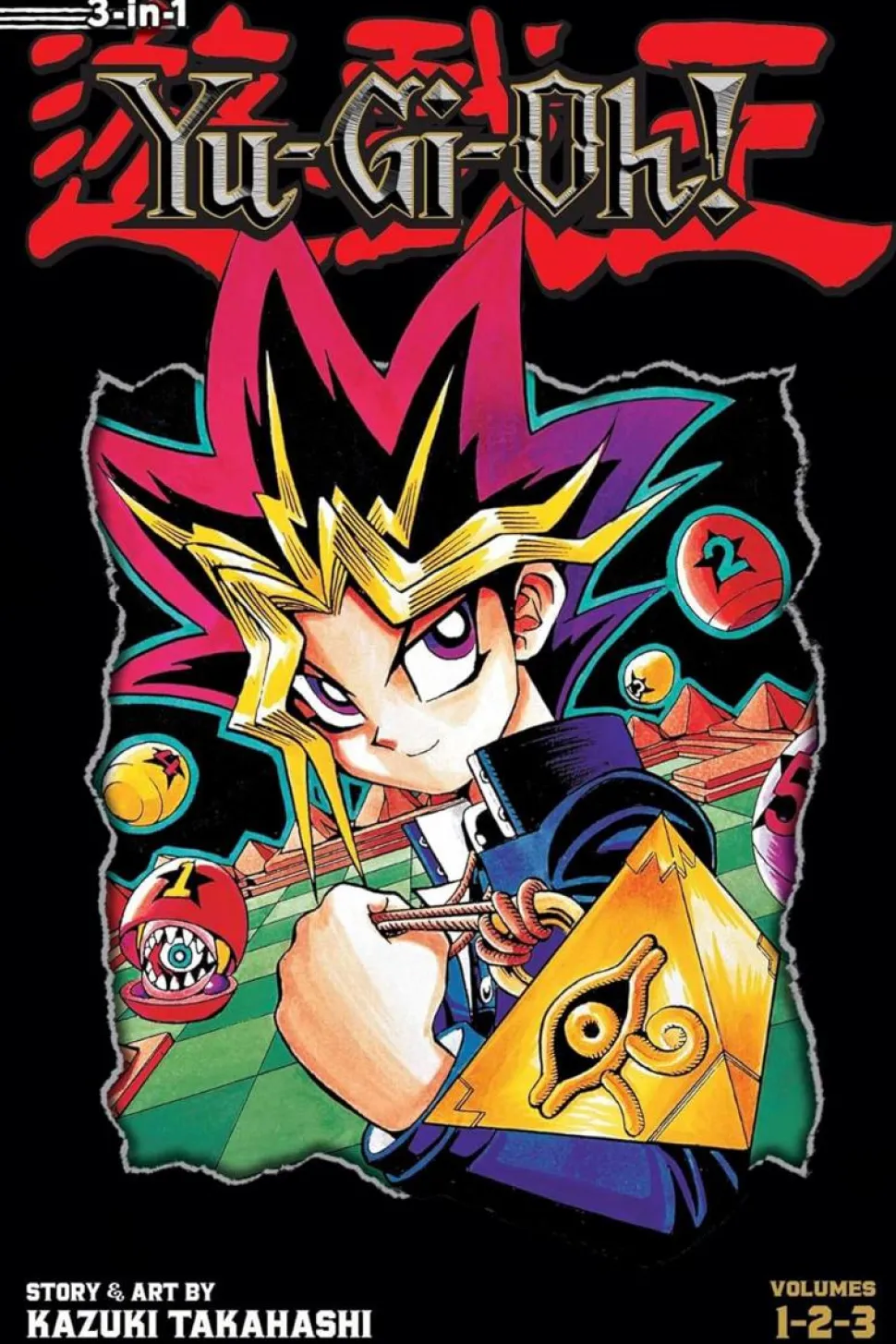 Yu-Gi-Oh! - 3-in-1 Omnibus Edition Volume 01 Manga Paperback Book