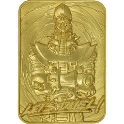 Yu-Gi-Oh! - Jinzo Limited Edition 24K Gold Plated Metal Card