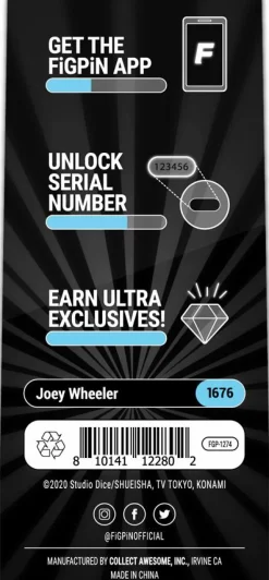 Yu-Gi-Oh! - Joey Wheeler FiGPiN Enamel Pin