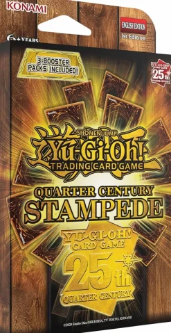 Yu-Gi-Oh! - Quarter Century Stampede 25th Anniversary Booster Tuckbox (3 Packs)