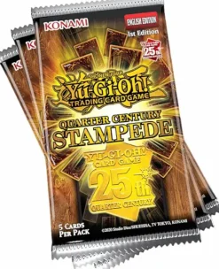 Yu-Gi-Oh! - Quarter Century Stampede 25th Anniversary Booster Tuckbox (3 Packs)