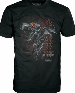 Yu-Gi-Oh! - Red Eyes Black Dragon Pop! Tees Black Unisex T-Shirt