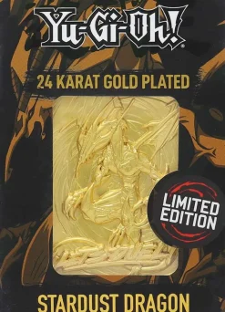 Yu-Gi-Oh! - Stardust Dragon Limited Edition 24K Gold Plated Metal Card