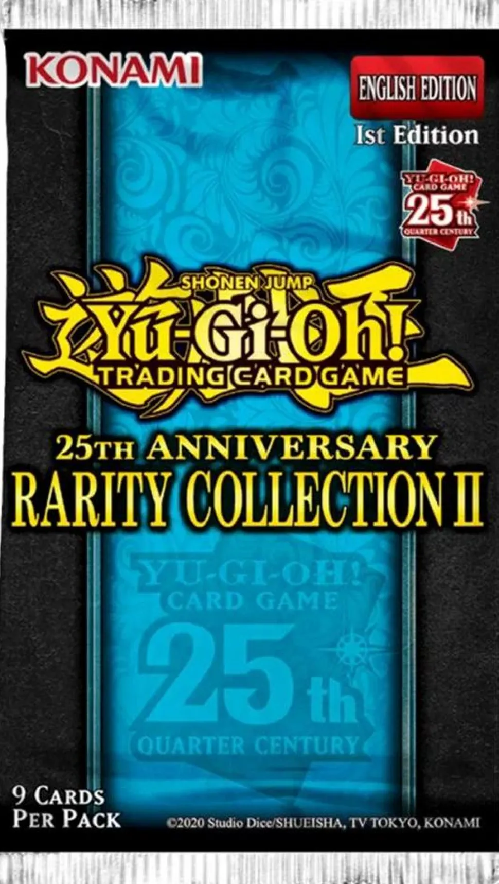 Yu-Gi-Oh! - 25th Anniversary Rarity Collection 2 Booster Pack (9 Cards)