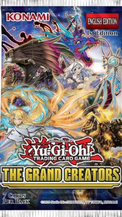 Yu-Gi-Oh! - The Grand Creators Booster Pack (7 Cards)