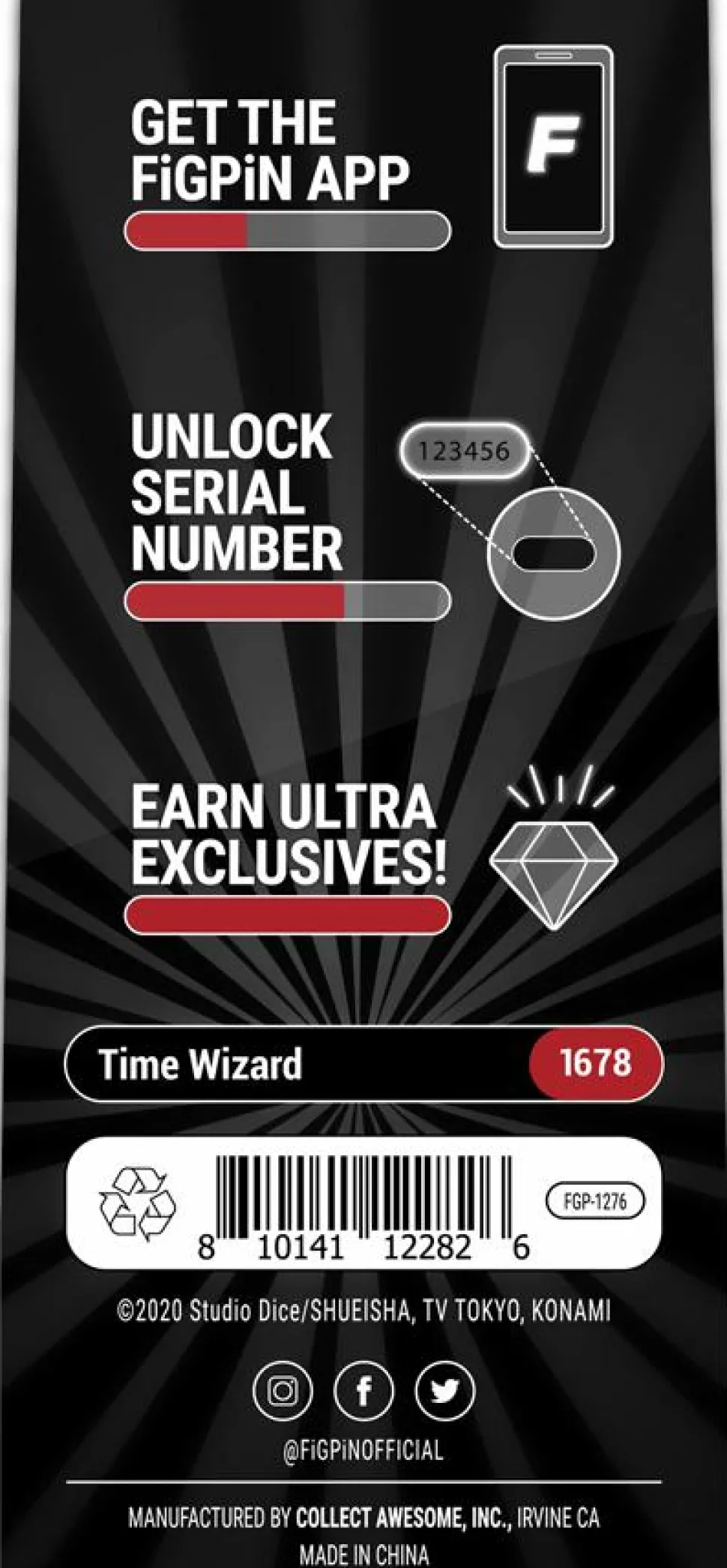 Yu-Gi-Oh! - Time Wizard FiGPiN Enamel Pin