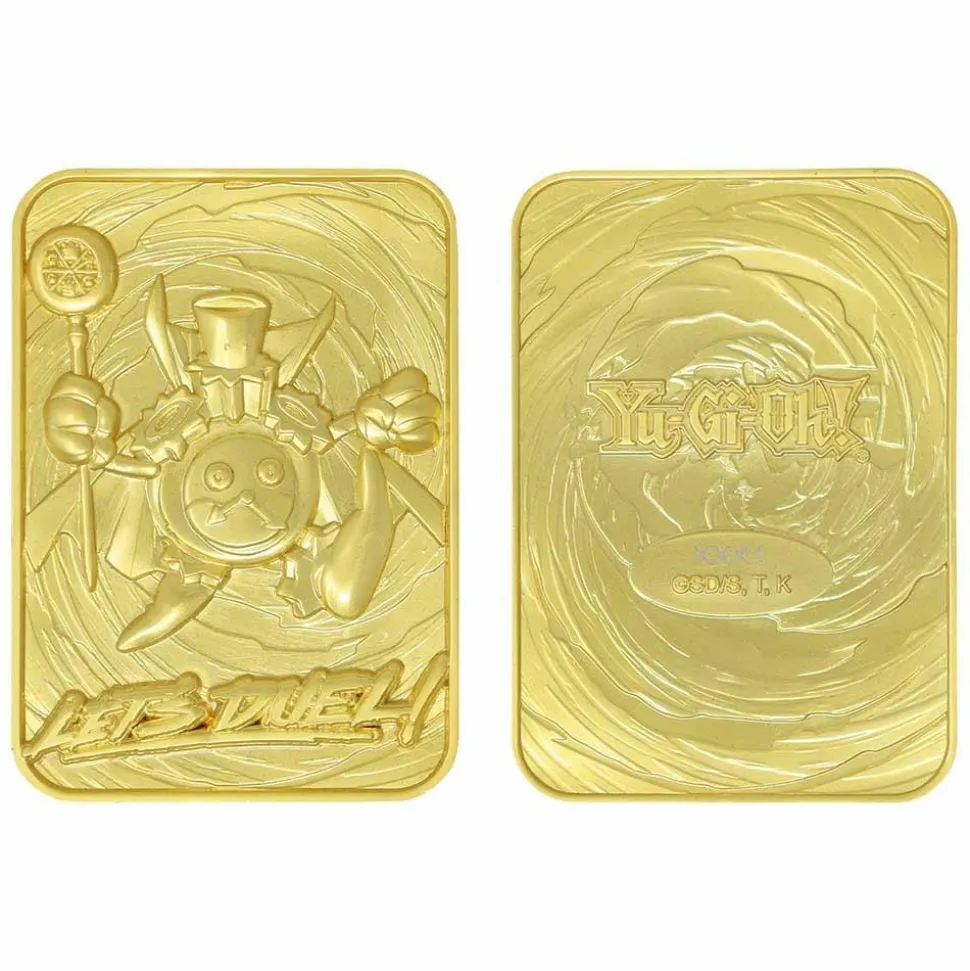 Yu-Gi-Oh! - Time Wizard Limited Edition 24K Gold Plated Metal Card