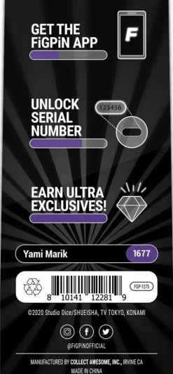 Yu-Gi-Oh! - Yami Marik FiGPiN Enamel Pin