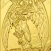 Yu-Gi-Oh! GX - Elemental Hero Avian Limited Edition 24K Gold Plated Metal Card