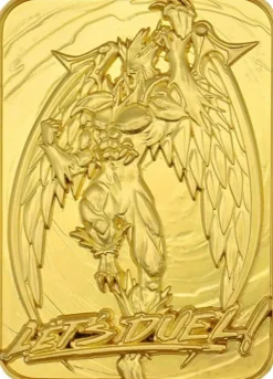 Yu-Gi-Oh! GX - Elemental Hero Avian Limited Edition 24K Gold Plated Metal Card