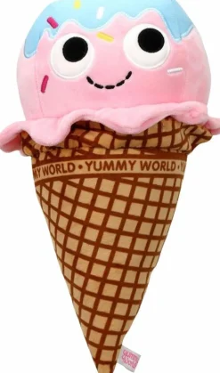 Yummy World - Walter Waffle Cone Ice Cream Scoop 10” Plush
