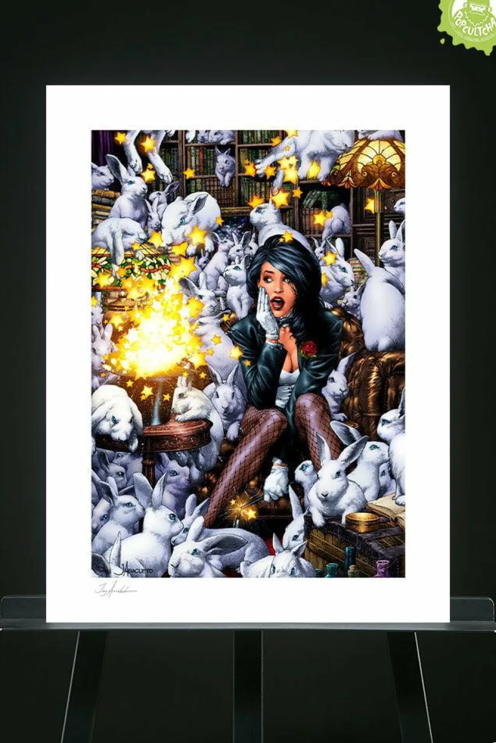 Zatanna - Zatanna Fine Art Print by Jay Anacleto