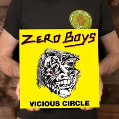Zero Boys - Vicious Circle LP Vinyl Record (SC25 Exclusive Opaque Red Coloured Vinyl)