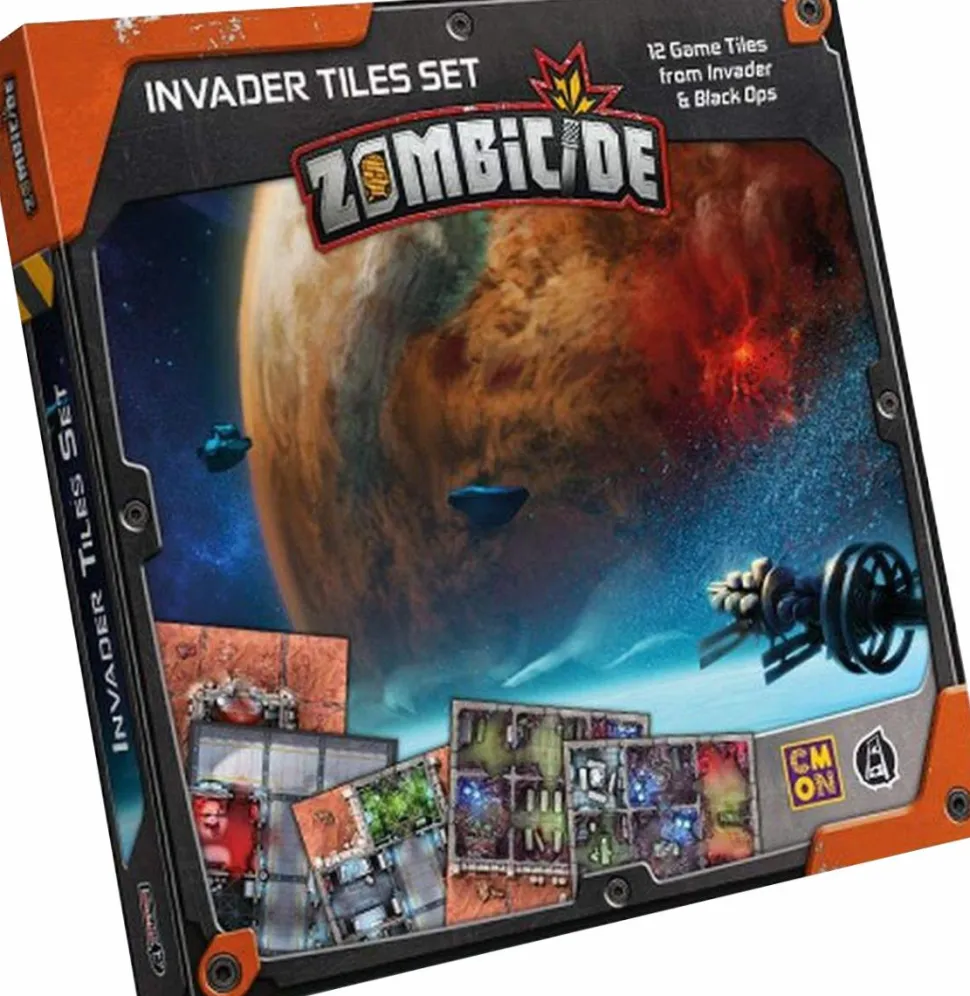 Zombicide - Invader Board Game Tile Set