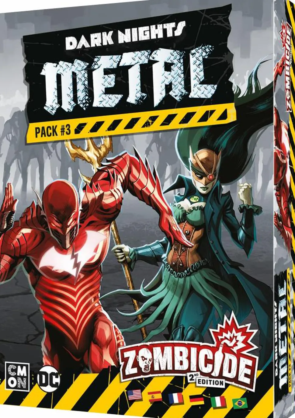 Zombicide: 2nd Edition - Dark Nights Metal Board Game Expansion Pack #3