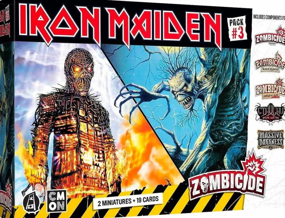 Zombicide: 2nd Edition - Iron Maiden Board Game Expansion Pack #3