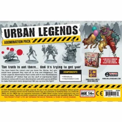 Zombicide: 2nd Edition - Urban Legends Abominations Pack Board Game Expansion