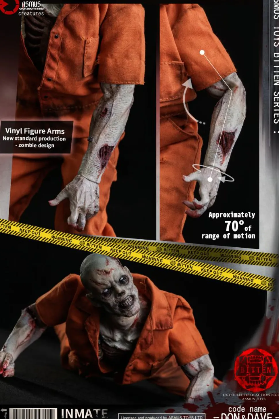 Zombies - Code Name Dave Bitten Series 1/6th Scale Action Figure