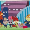 Zootopia - Chibi Group 8” Faux Leather Zip-Around Wallet